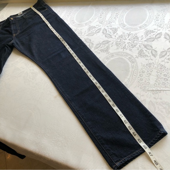 AG Adriano Goldschmied GRADUATE Tailored-Leg Dark Blue Jeans Men’s Size 36R - Picture 15 of 16